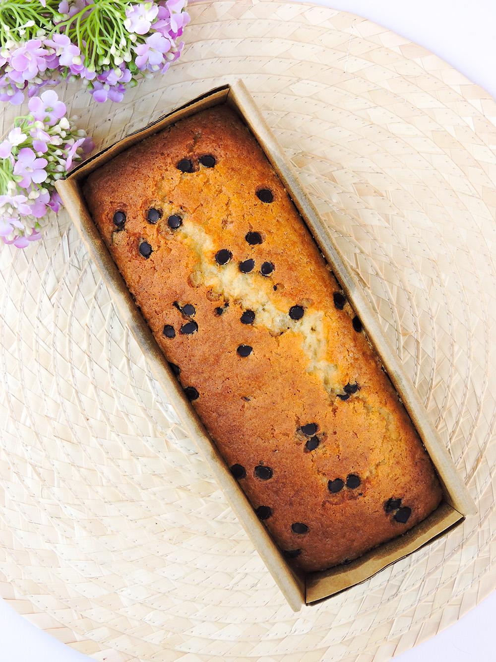 Vanilla Chocolate Chips Cake Loaf